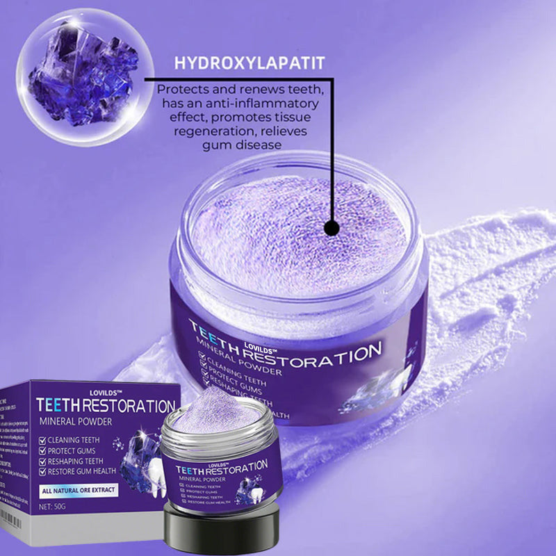 š¦·LOVILDS⢠Dental Repair Mineral Powder >> š„Buy 1 Get 1 Freeš„