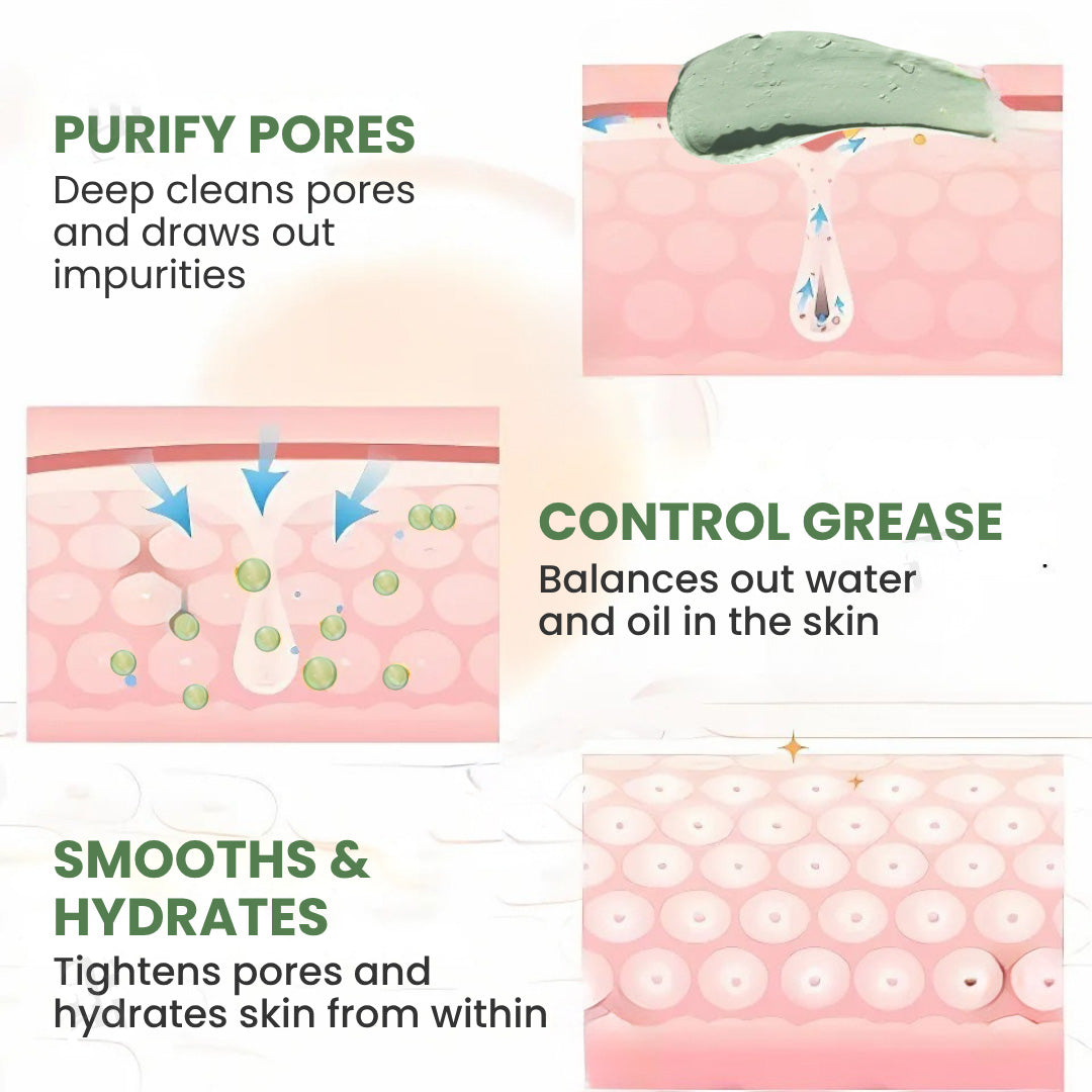 Glowrizonยฎ Green Tea Deep Cleansing Mask Stick (๐๐% ๐๐ฝ๐ฝ ๐๐ก๐๐ฆ ๐๐ก ๐ญ๐ฌ ๐ ๐๐ก๐จ๐ง๐๐ฆ)