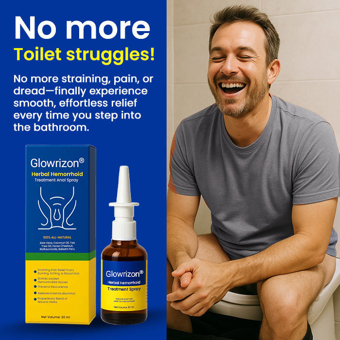 💥 Say Goodbye to Pain! | Glowrizon® Hemorrhoid Spray – Now 80% OFF!