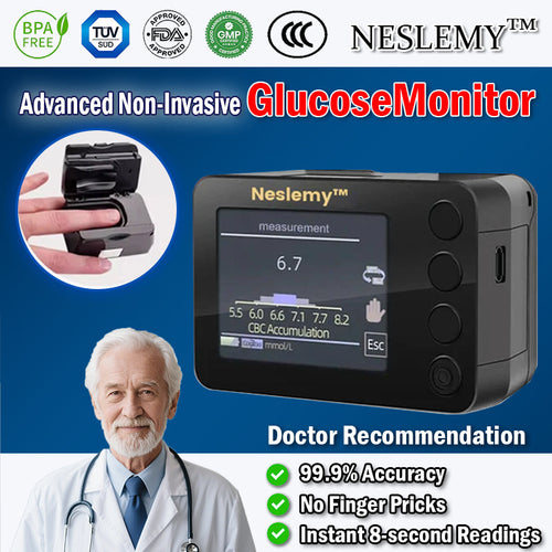 Neslemy™ Advanced Non-Invasive GlucoseMonitor-99.9% Accuracy + Exclusive Gift ✅TGA Approved