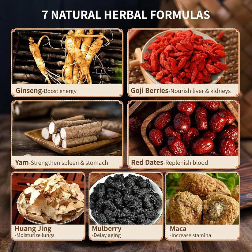 NESLEMY™ Ginseng & Mulberry Herbal Tea