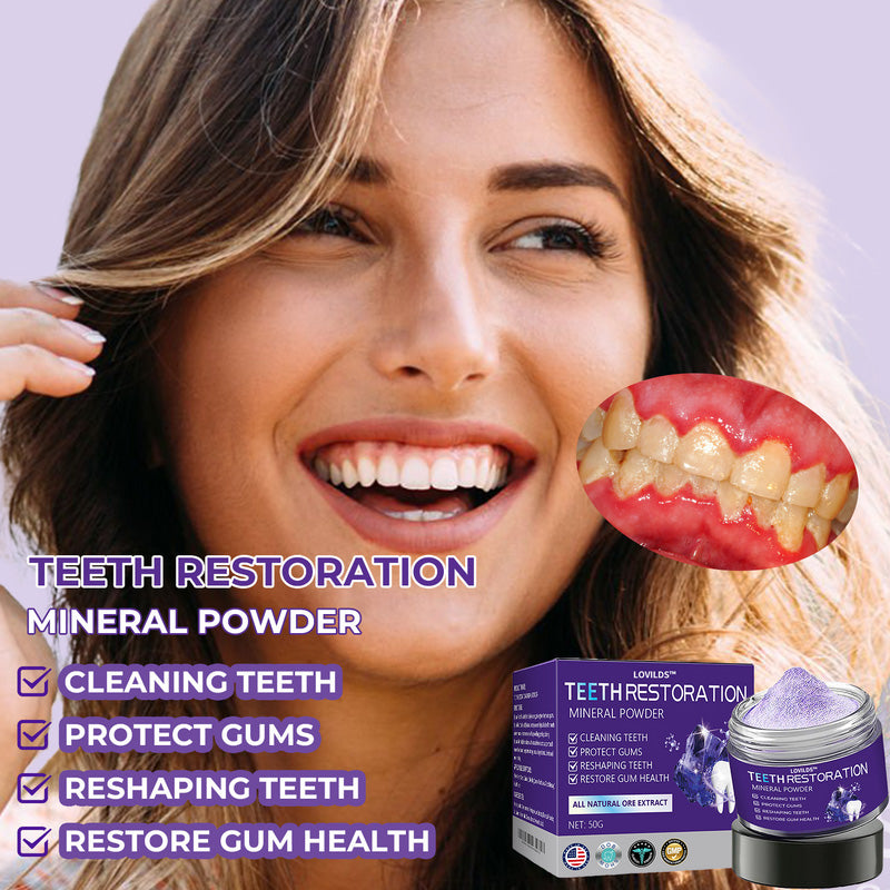 š¦·LOVILDS⢠Dental Repair Mineral Powder >> š„Buy 1 Get 1 Freeš„