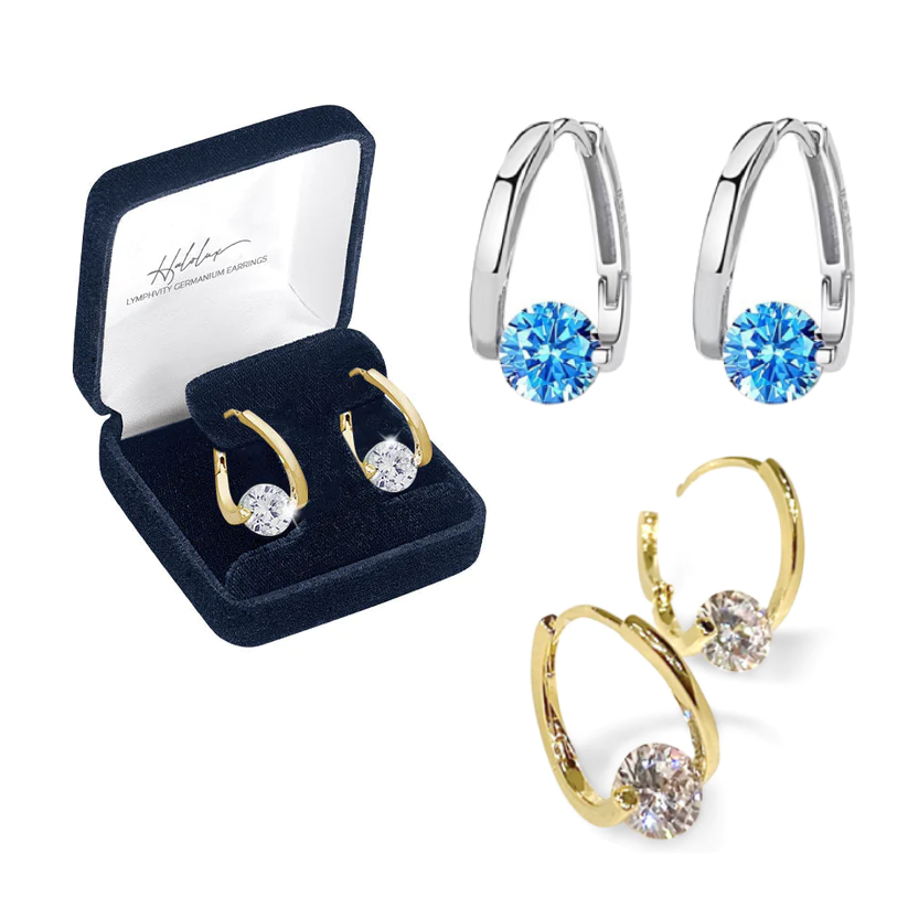(🔥LAST DAY SALE-80% OFF) Skybity™ Lymphvity MagneTherapy Germanium Earrings