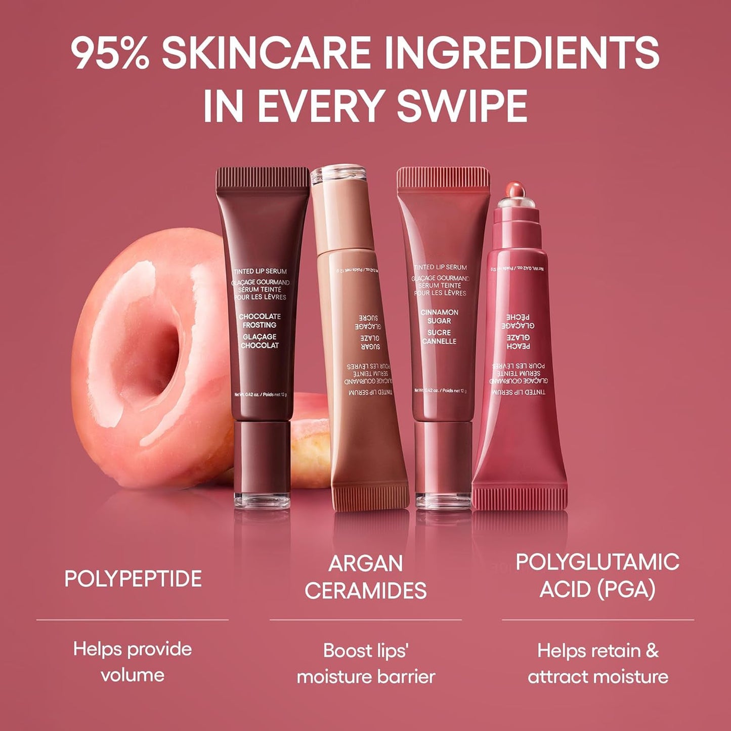 Tinted Lip Serum 🥯 -Hydrating & Moisturizing Lip Tint