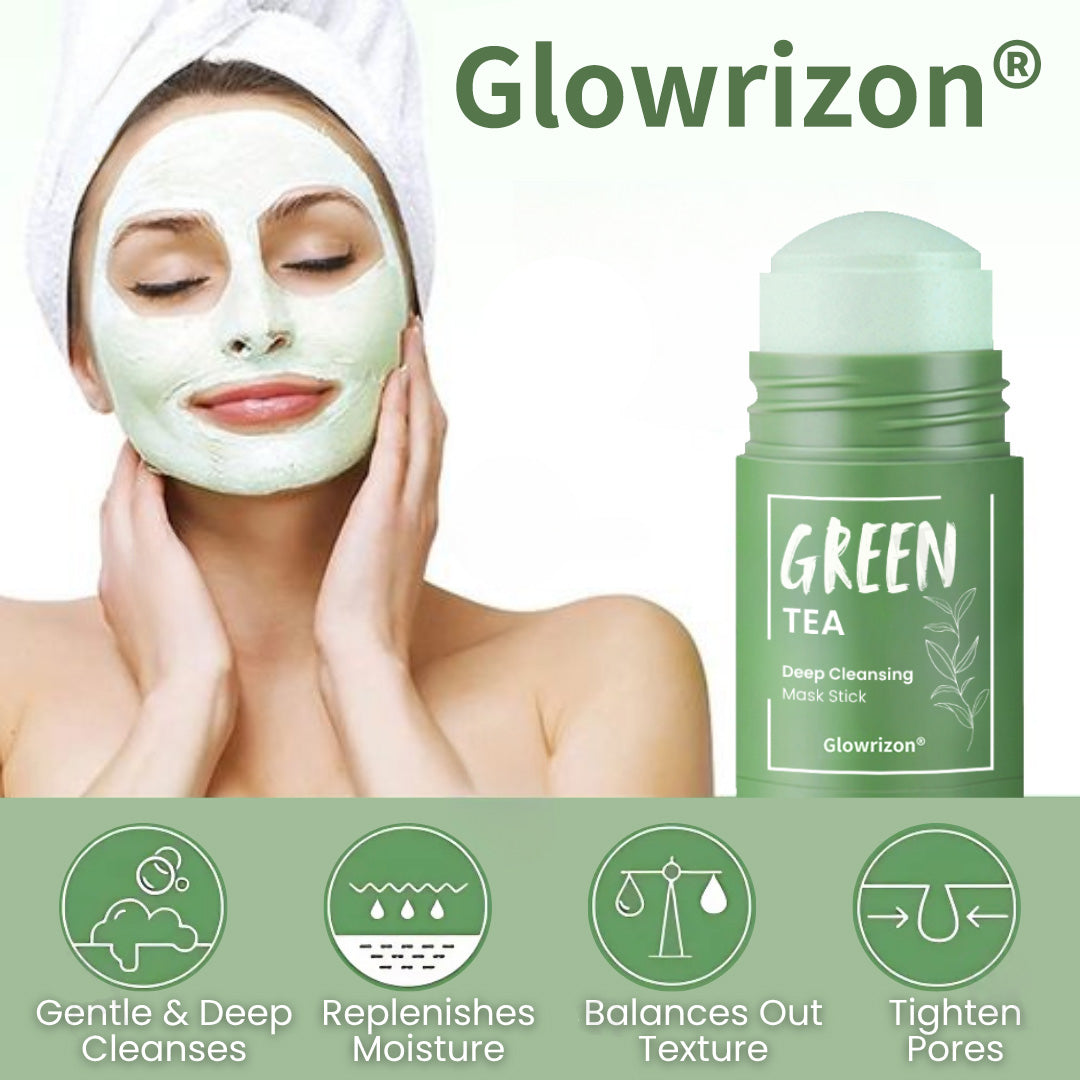 Glowrizonยฎ Green Tea Deep Cleansing Mask Stick (๐๐% ๐๐ฝ๐ฝ ๐๐ก๐๐ฆ ๐๐ก ๐ญ๐ฌ ๐ ๐๐ก๐จ๐ง๐๐ฆ)