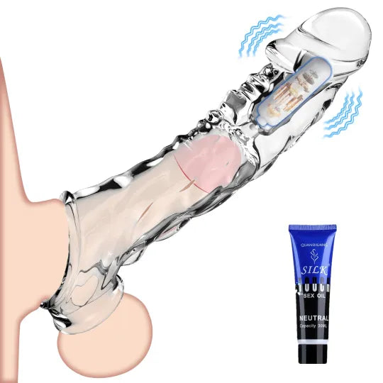 🔥🎁2025 latest hot style low price 💥💥-Reusable penis extension vibrator😍