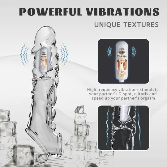 🔥🎁2025 latest hot style low price 💥💥-Reusable penis extension vibrator😍