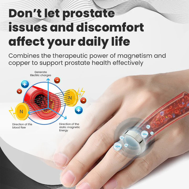 👻 Spooktacular Halloween Deal ✨ Histone™ CopperMag Prostate Therapy Ring