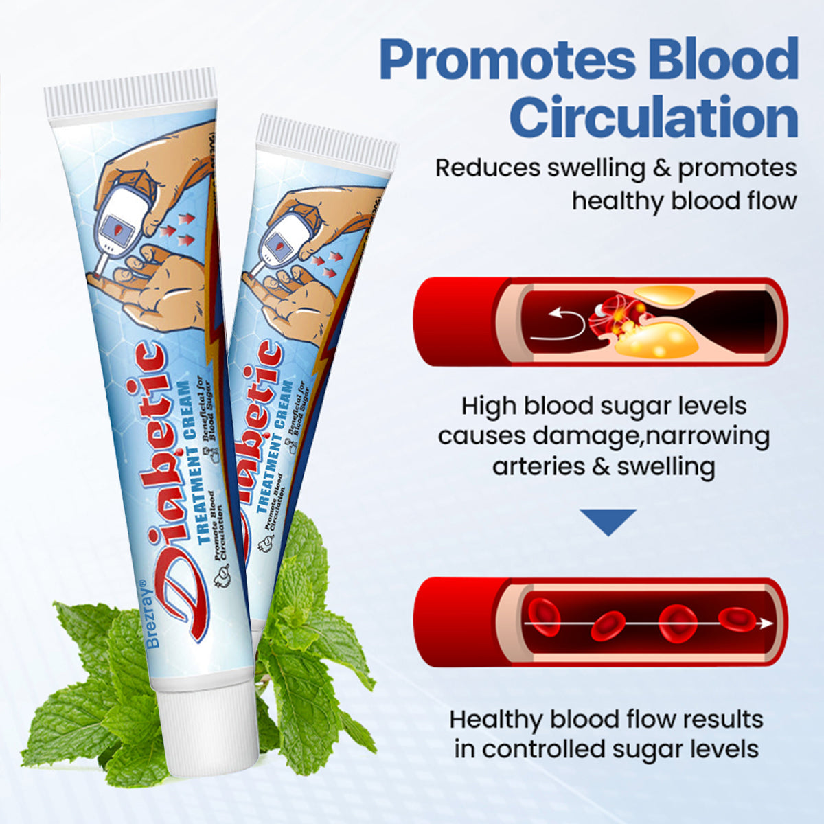 ⏰Limited Stock🔥Flash Sale 70% OFF🔥Brezray® VitaGluco Diabetes Treatment Cream