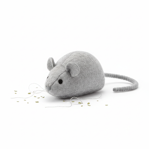 Catnip Plush Mouse Toy