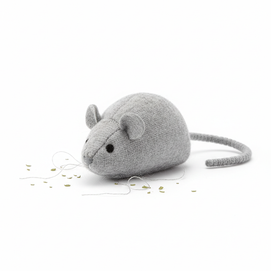 Catnip Plush Mouse Toy