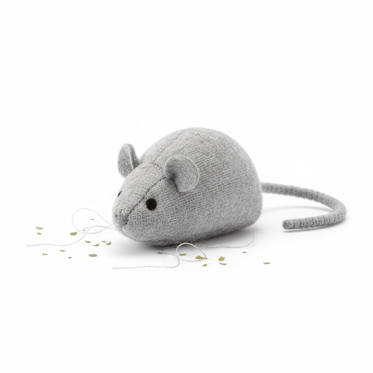 Catnip Plush Mouse Toy
