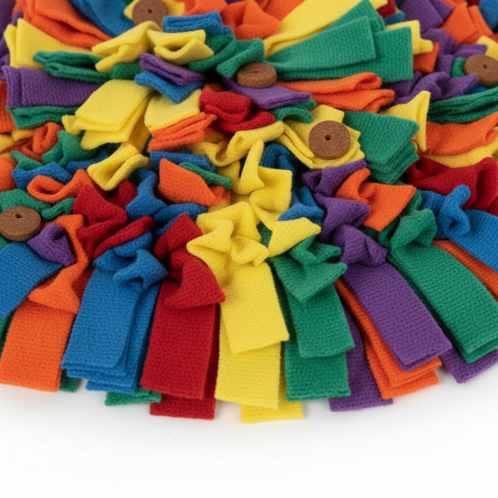 Fleece Strip Close-up