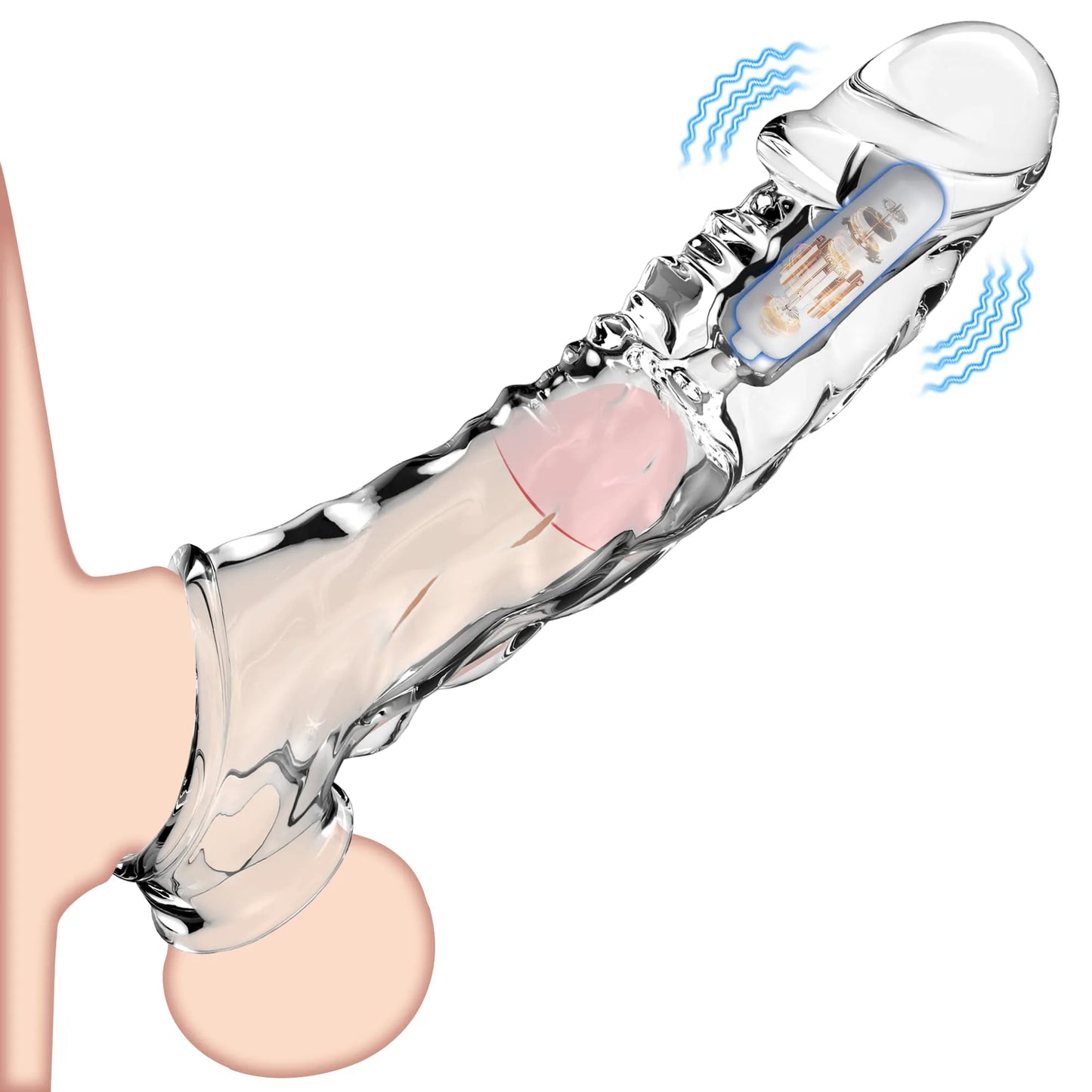 🔥🎁2025 latest hot style low price 💥💥-Reusable penis extension vibrator😍