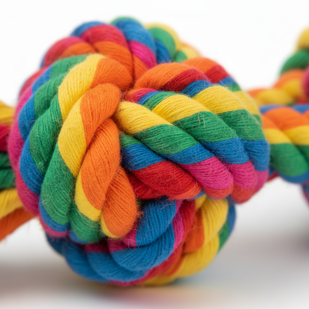 Knot Ball Texture Close-up