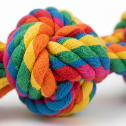 Knot Ball Texture Close-up