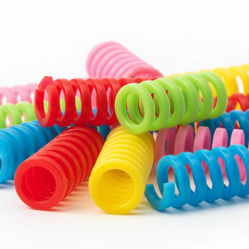 Spring Coil Texture Close-up